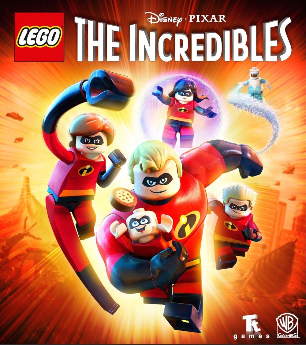 lego incredibles flying characters