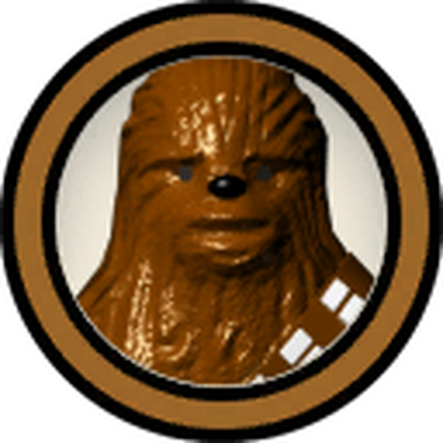 Chewbacca lego icon top