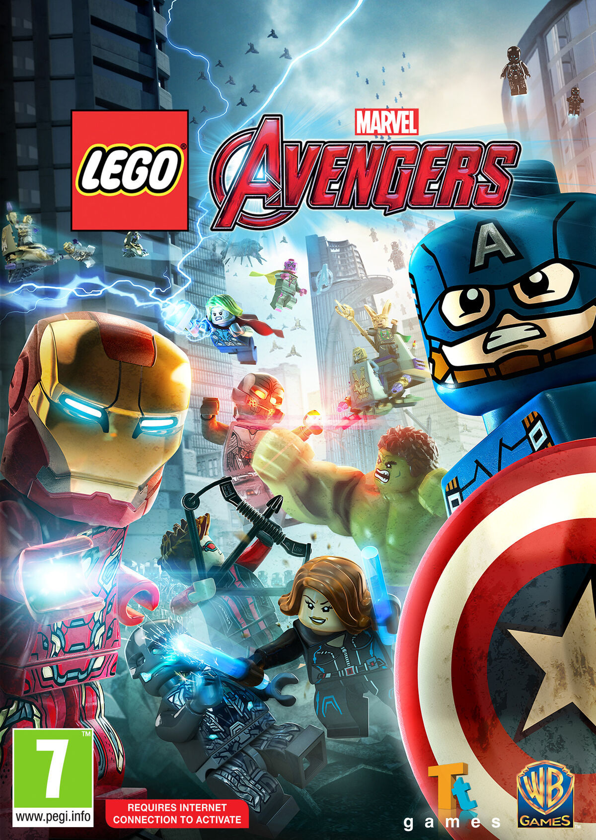 LEGO Marvel's Avengers Walkthrough PART 1 (PS4) Gameplay No Commentary @  1080p HD ✓ 