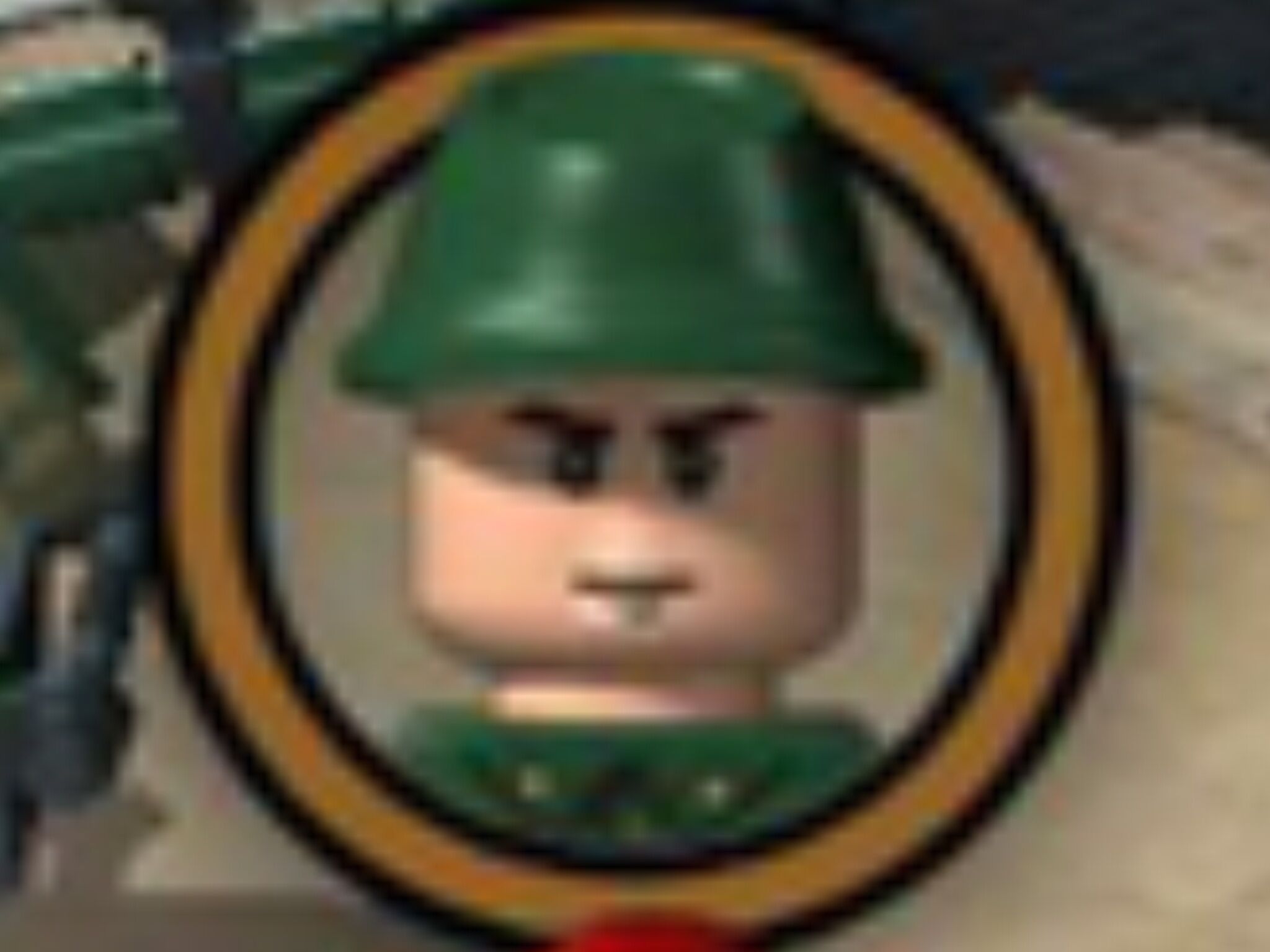 Lego indiana jones russian top soldier