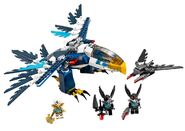 The Eagle Interceptor in set form.