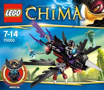 70000 Razcal s Glider LEGO Legends of Chima Wiki Fandom