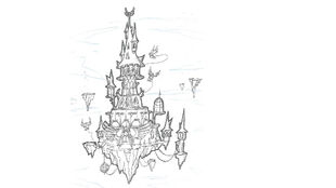 Concept art (possibly of the Eagle Spire)