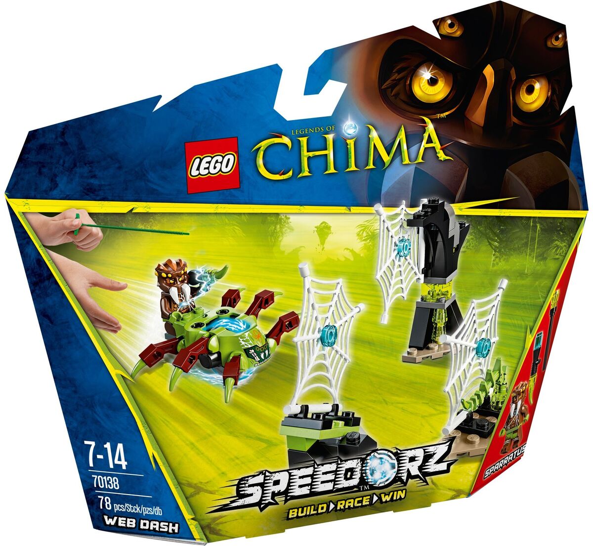 70138 Web Dash LEGO Legends of Chima Wiki Fandom