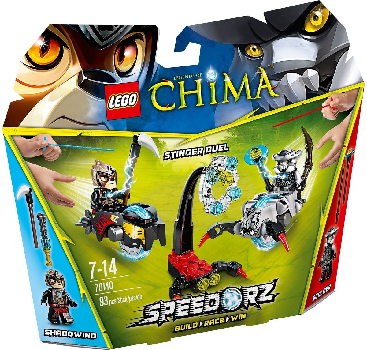 70140 Stinger Duel LEGO Legends of Chima Wiki Fandom