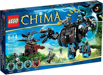 70008 Gorzan's Gorilla Striker | LEGO Legends of Chima Wiki | Fandom
