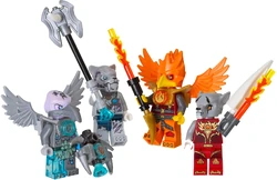 850913 Fire and Ice Minifigure Accessory Set | LEGO Legends of