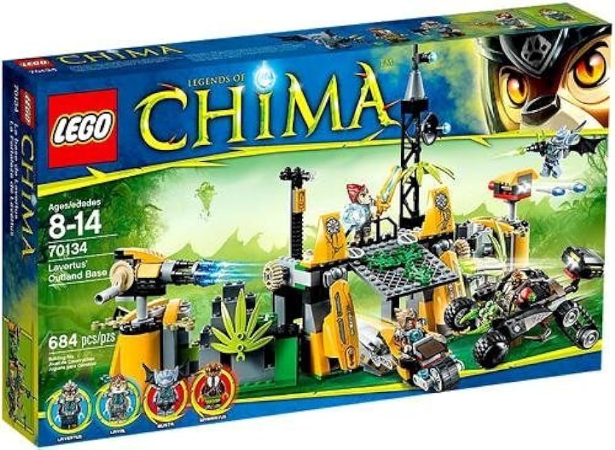 Lego chima lavertus outland base deals