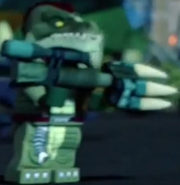 The First type of Crocodile soldier