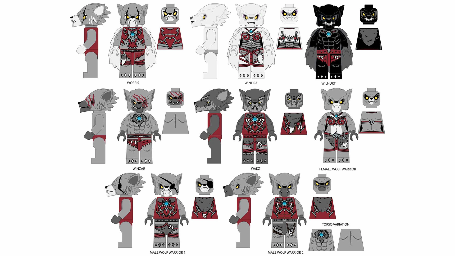 Wolf Tribe | LEGO Legends of Chima Wiki 