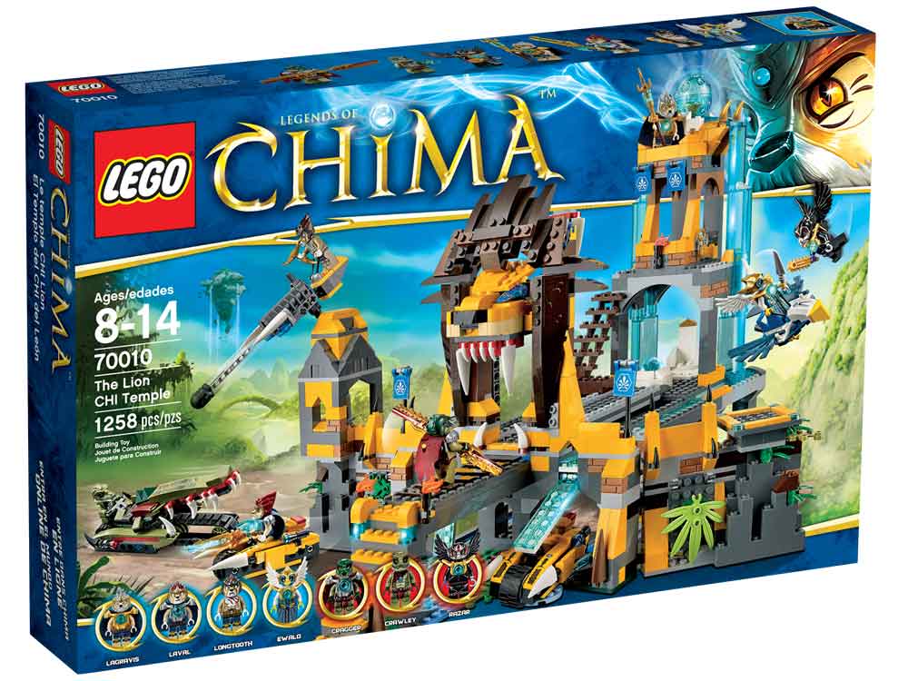 LEGO 70002 Legends Of Chima. Complete set, original box a s new.
