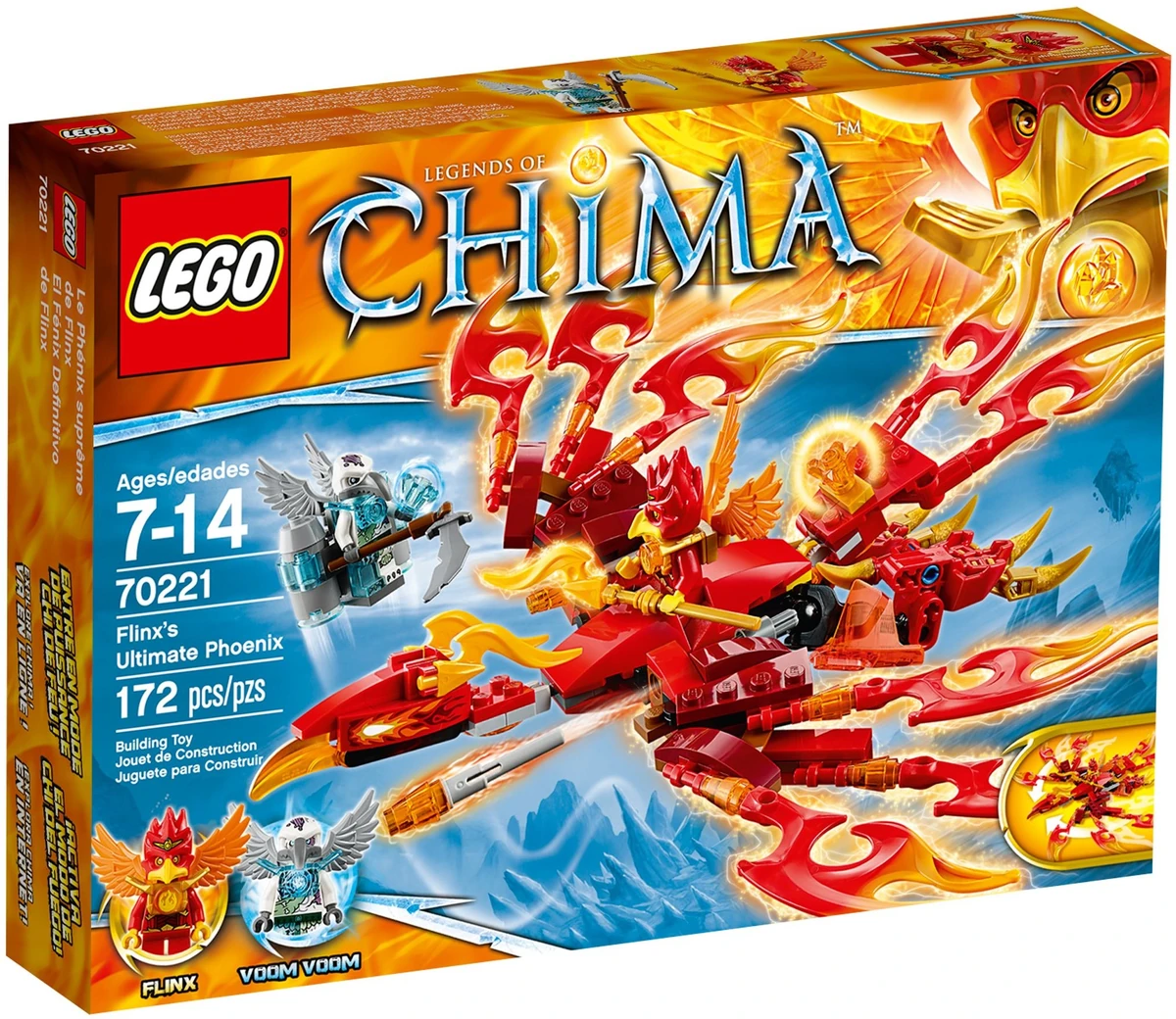 70221 Flinx's Ultimate Phoenix | LEGO Legends of Chima Wiki | Fandom
