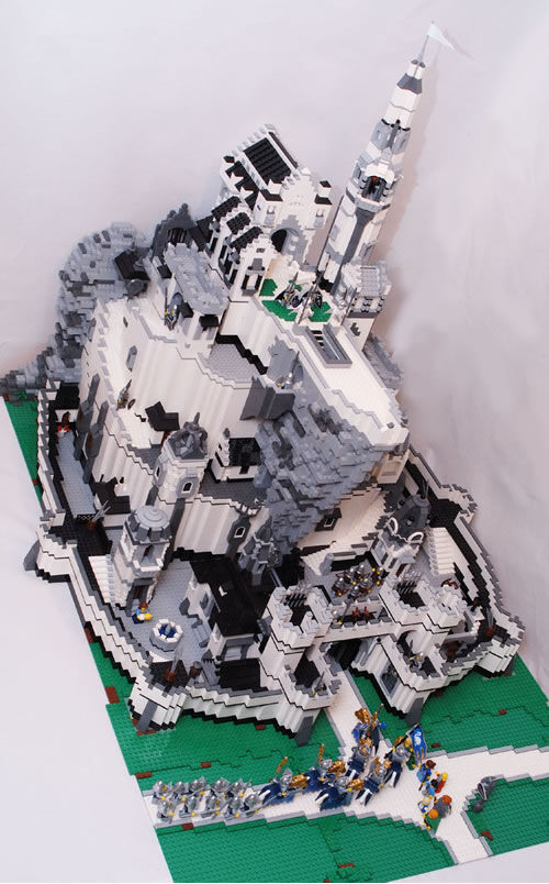LEGO Minas Tirith Battle from Lord of the Rings