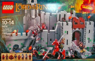 9474 The Battle of Helm s Deep LEGO Lord of the Rings Hobbit