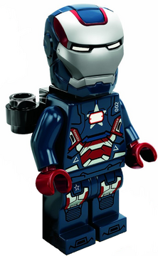 Iron patriot hotsell lego minifigure