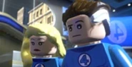 Invisible Woman and Mister Fantastic.