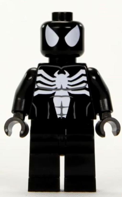 Lego symbiote on sale spiderman minifigure