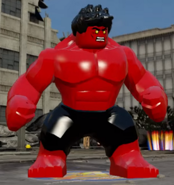 fløjte Knoglemarv værdi Red Hulk | Lego Marvel and DC Superheroes Wiki | Fandom