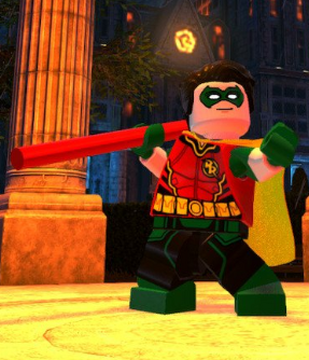 Lego red robin minifigure clearance