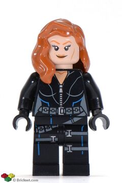 Lego black widow white suit hotsell