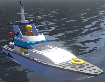 Speedboat lego sales