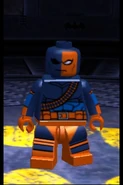 Deathstroke in the LEGO Batman 2: DC Superheroes DS Version
