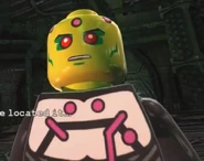 Brainiac in LEGO Batman 2: DC Super Heroes