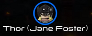 Thor (Jane Foster)'s token in LEGO Marvel's Avengers