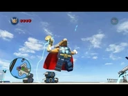 Beta Ray Bill preparing for flight.