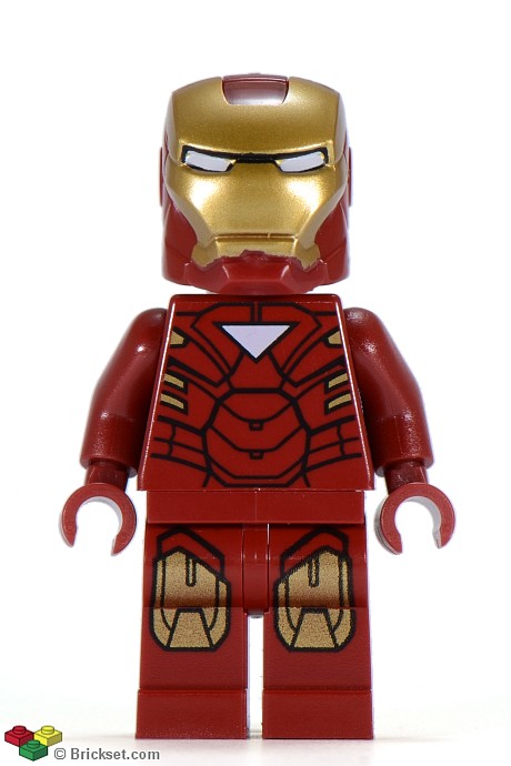 Lego Iron Man Mark 6 Custome Marvel Superheroes Minifigur Kompatibel 