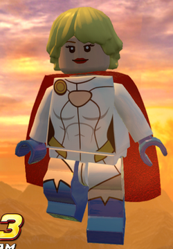 Lego power girl sale