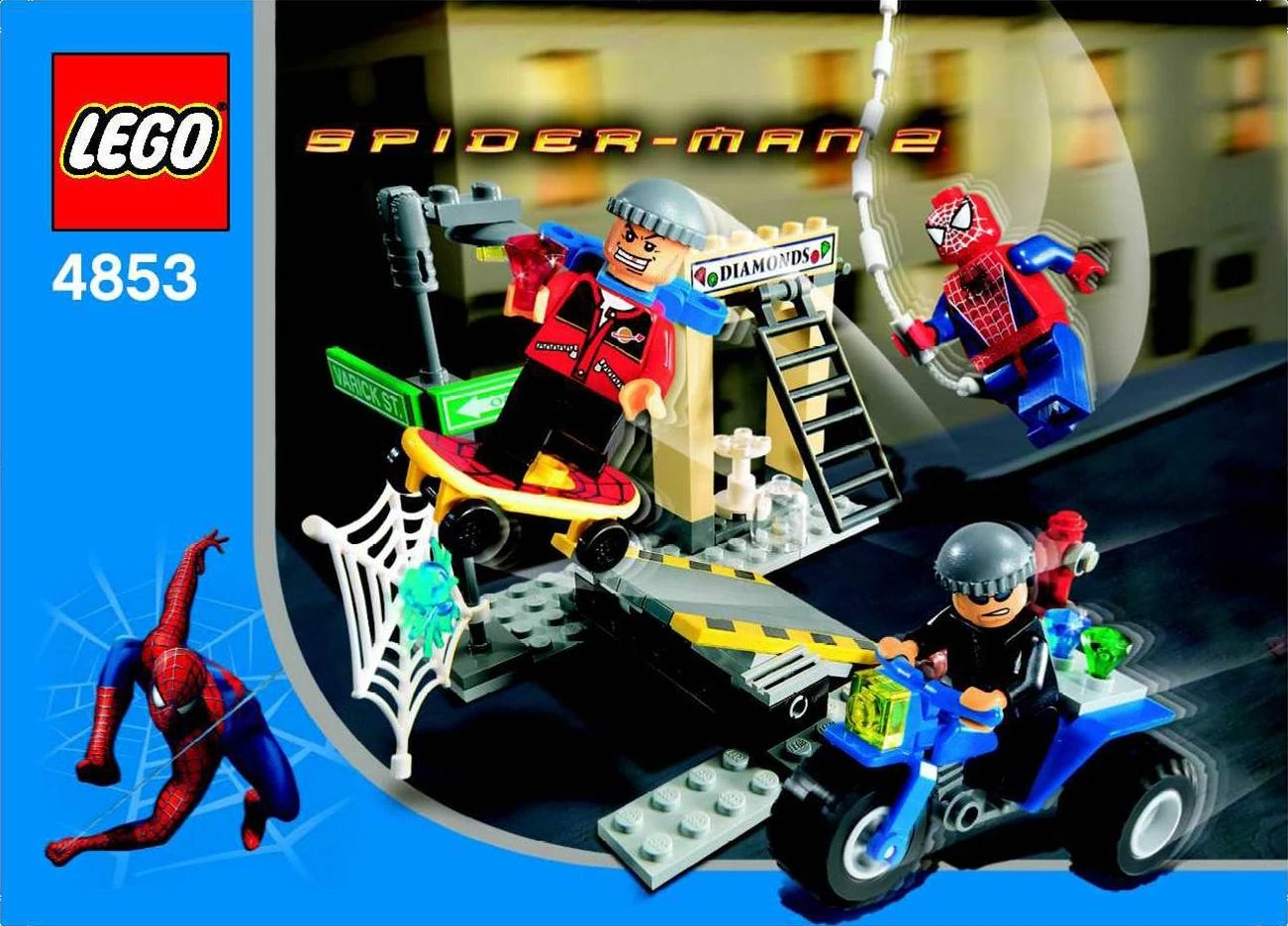 4853 Spider-Man's Street Chase | Lego Marvel and DC Superheroes