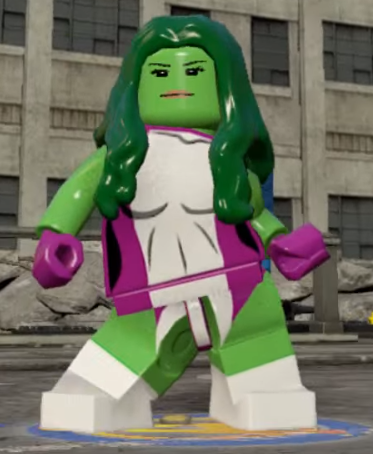 lego marvel superheroes she hulk