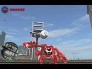 Carnage moving on all fours.