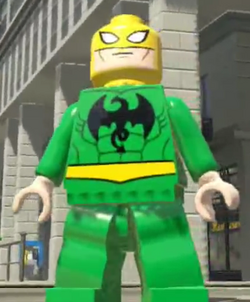 Lego marvel super 2025 heroes iron fist