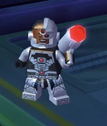 Cyborg in portable versions in LEGO Batman 3