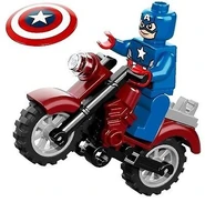 Captain and motorbike.jpg (54 KB) Captain America riding his motorbike.