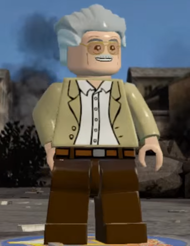 Stan lee in lego sales marvel superheroes