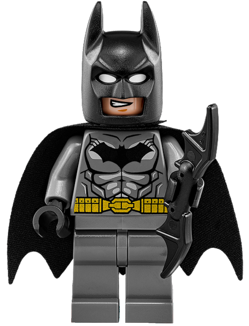  LEGO DC Comics Super Heroes Minifigure - Batman White Arctic  Version : Toys & Games