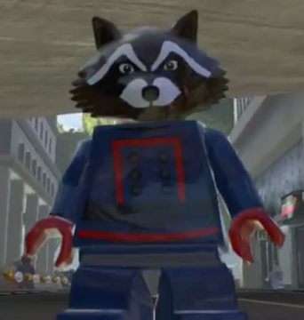 Lego avengers rocket top