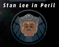 Stan lee in peril lego discount marvel superheroes 2