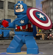 Classic Captain America in LEGO Marvel's Avengers