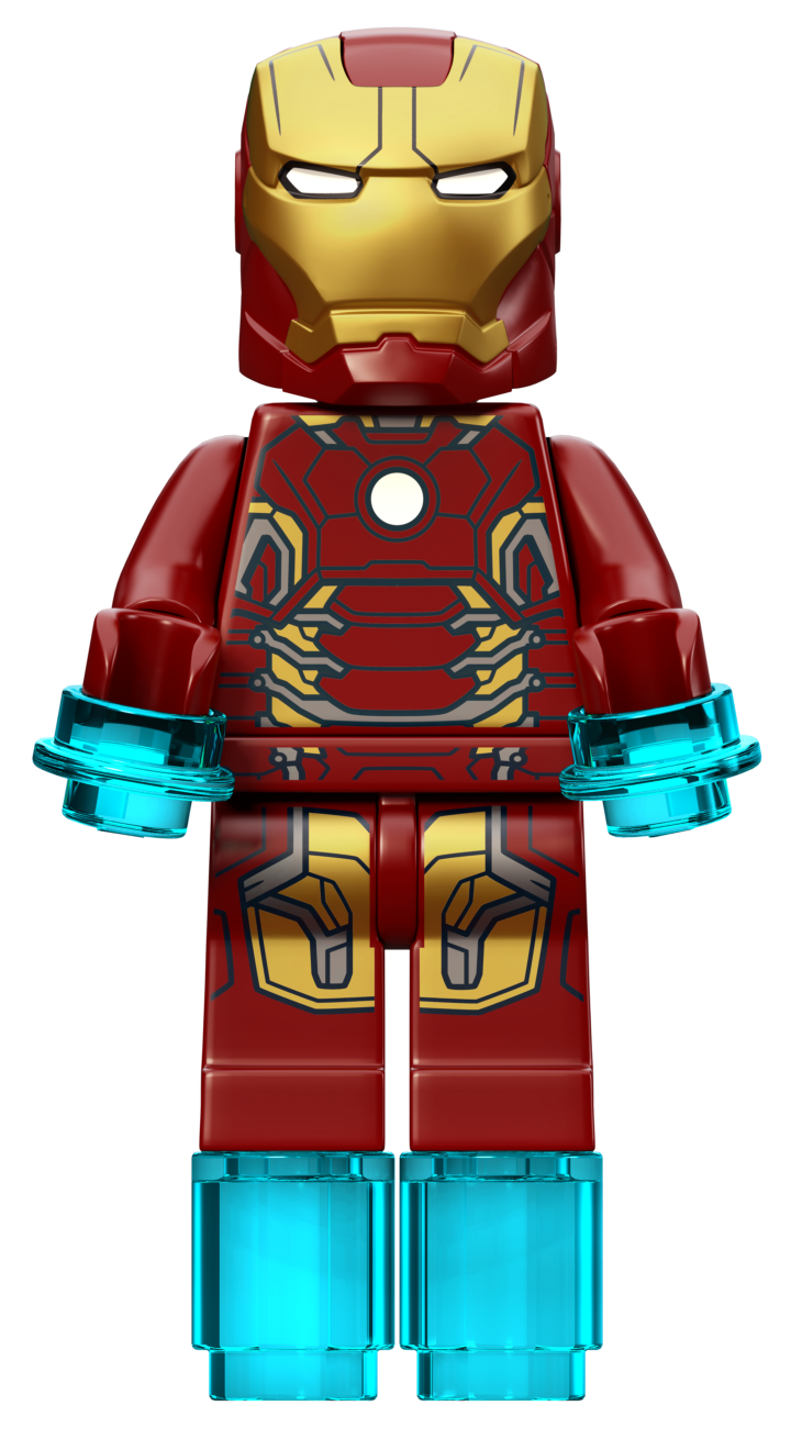 lego iron man minifigure mark 43