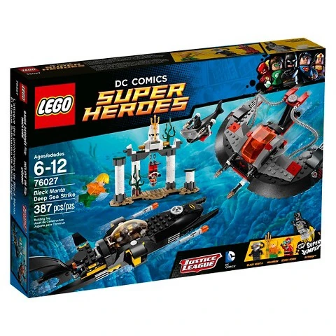 76027 Black Manta Deep Sea Strike | Lego Marvel and DC Superheroes