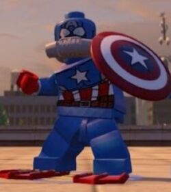 Captain America (Scuba), Lego Marvel and DC Superheroes Wiki