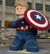 CaptainAmericaAOUNoHelmet.png (360 KB) No Helmet Ago of Ultron Captain America in LEGO Marvel's Avengers.