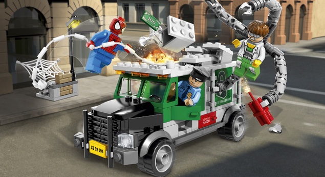 76015 LEGO Super Heroes Doc Ock Truck Heist for sale online 