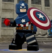 Bucky Barnes Captain America in LEGO Marvel's Avengers