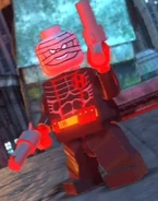 Hush in LEGO Batman 2; DC Superheroes