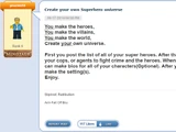 Create your own Superhero universe